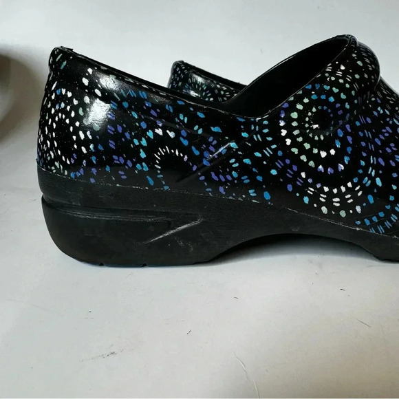 Anywear Womens Patent Leather Clogs Style SR ANGEL, US Size 9, Color PRSP👟 - Picture 2 of 7